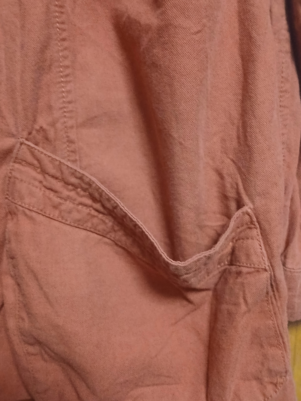 Vanity Orange/Rust Utility Jacket - Picture 4 of 5